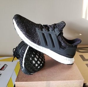 ultra boost black speckle
